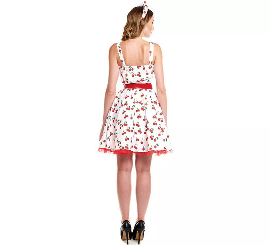 Translation missing: es.Disfraz de Vestido Cerezas Años 50 para mujer