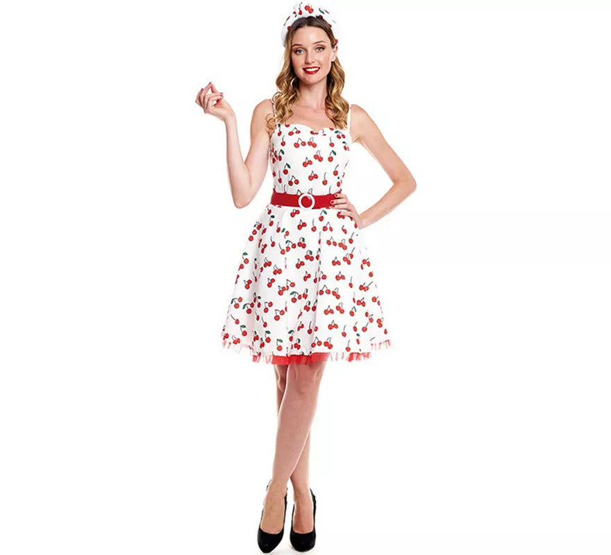 Translation missing: es.Disfraz de Vestido Cerezas Años 50 para mujer