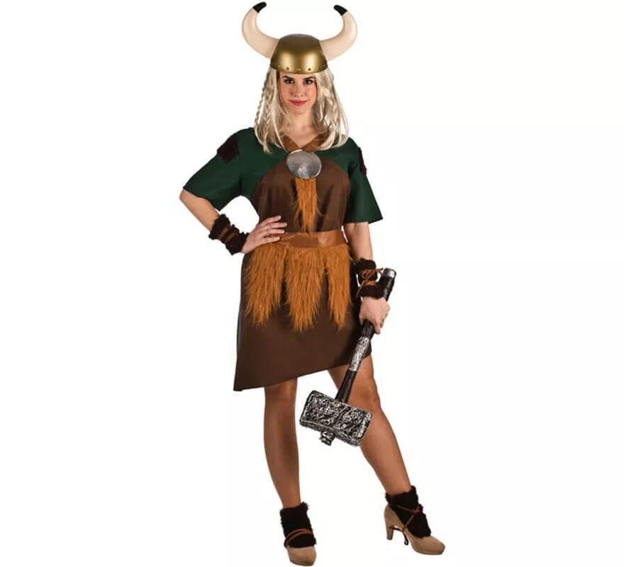 Translation missing: es.Disfraz de Vikinga para mujer