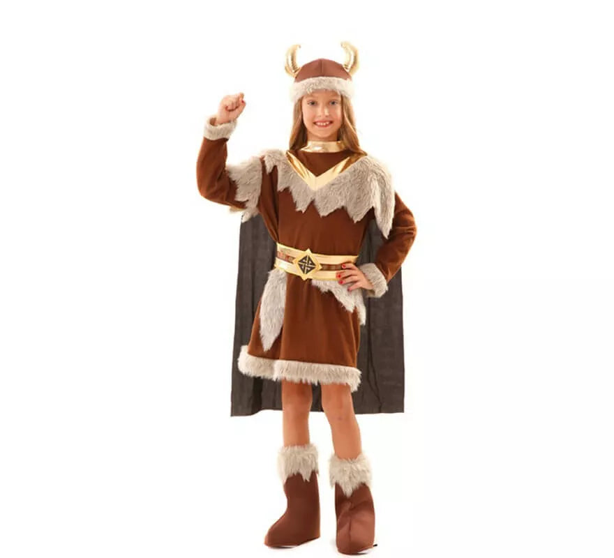 Translation missing: es.Disfraz de Vikinga para niña