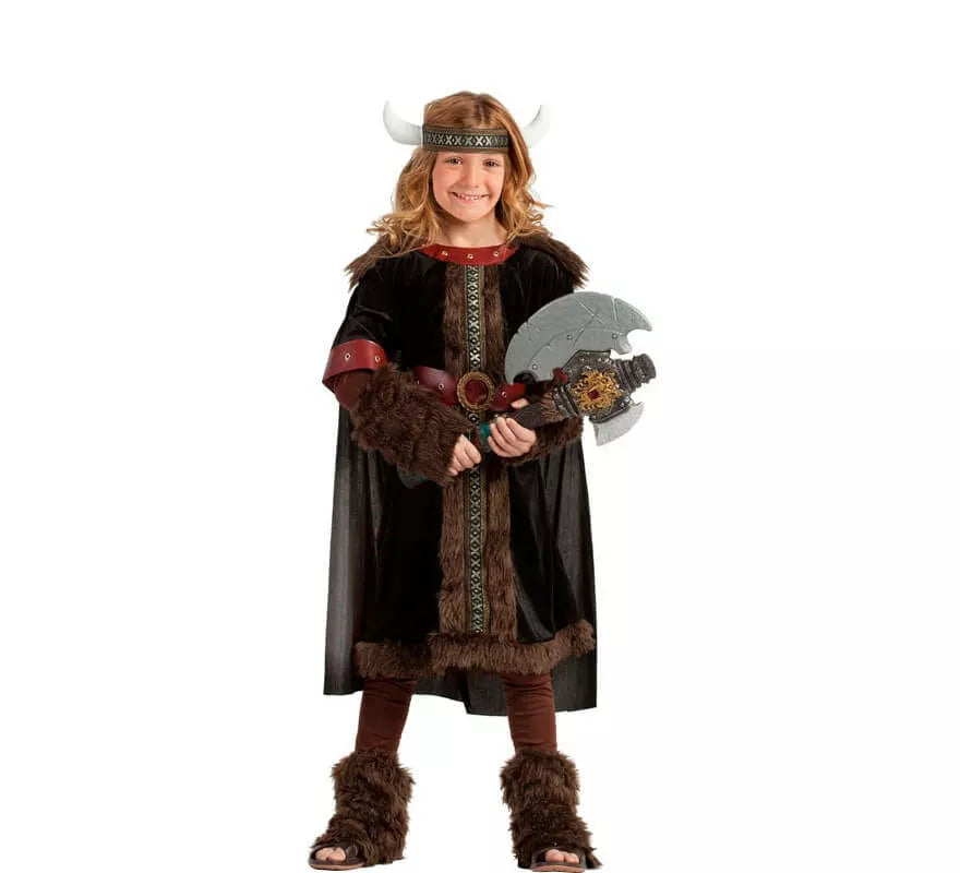 Translation missing: es.Disfraz de Vikingo Oscuro para niño