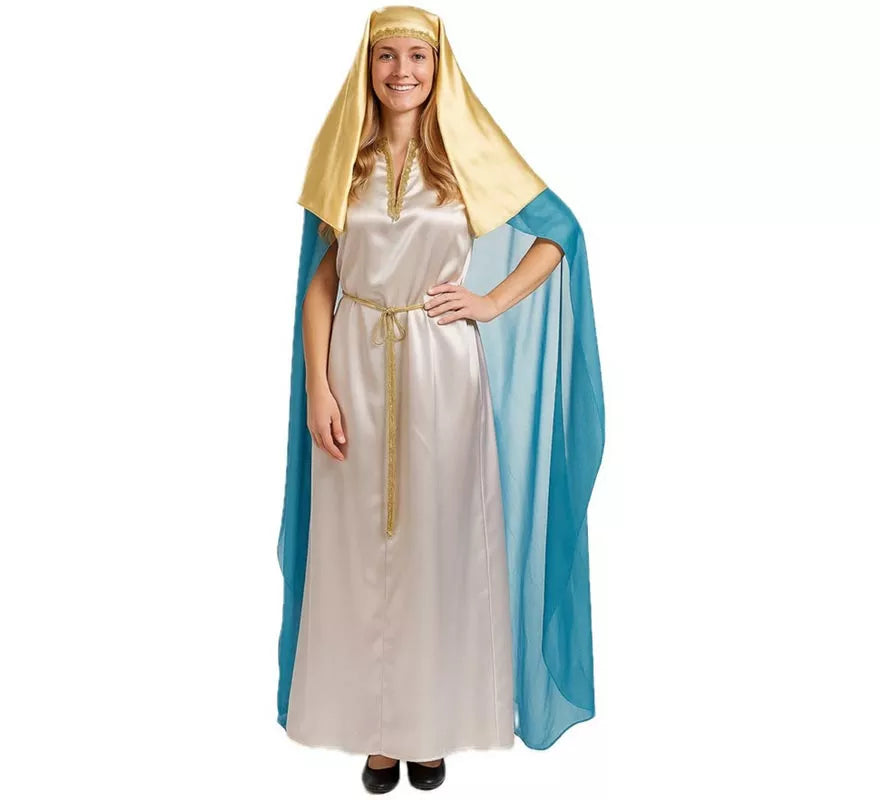 Translation missing: es.Disfraz de Virgen María para Mujer talla Universal M-L