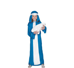 Disfraz de Virgen María para niña