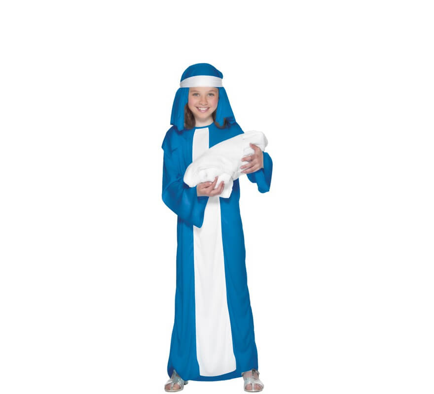 Translation missing: es.Disfraz de Virgen María para niña