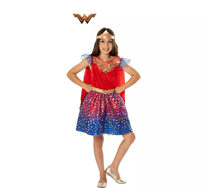 Translation missing: es.Disfraz de Wonder Woman Deluxe para niña