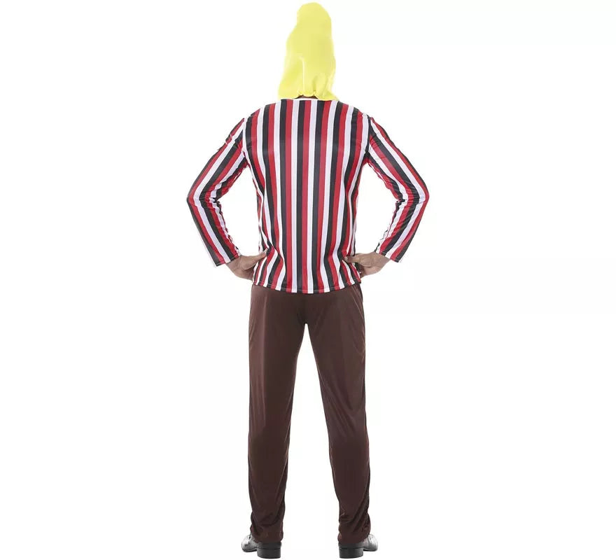Translation missing: es.Disfraz de Yelow Man para hombre