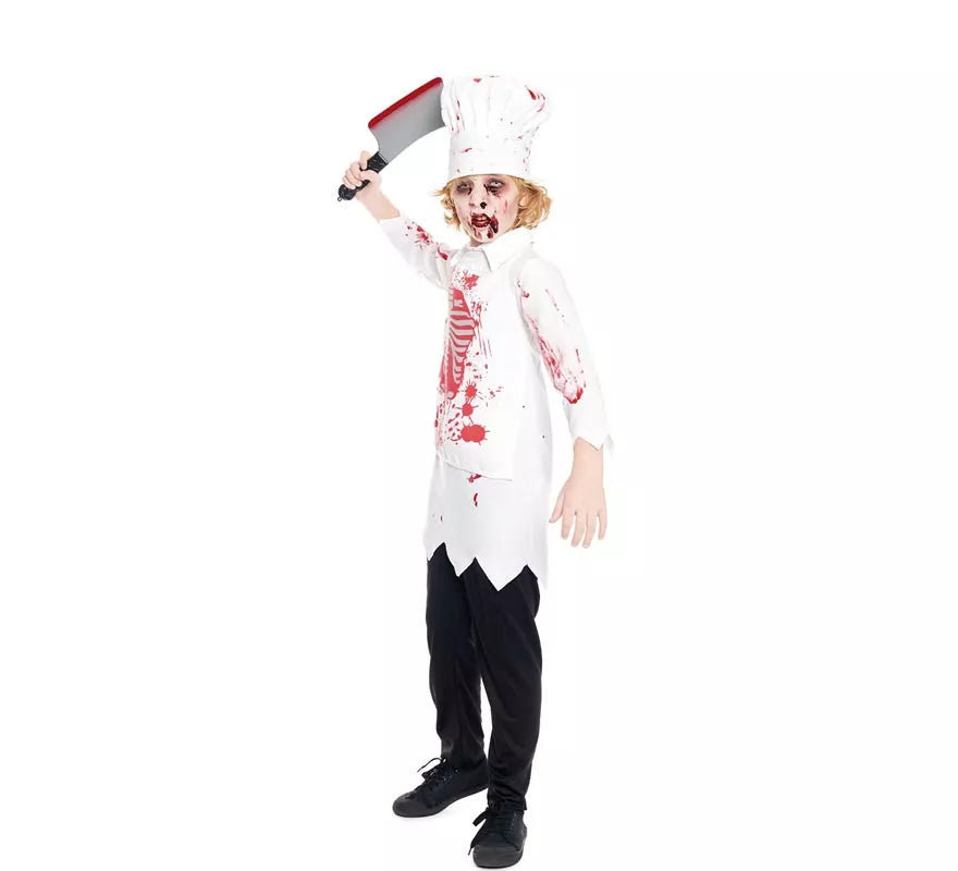Translation missing: es.Disfraz de Zombie Cocinero para niño