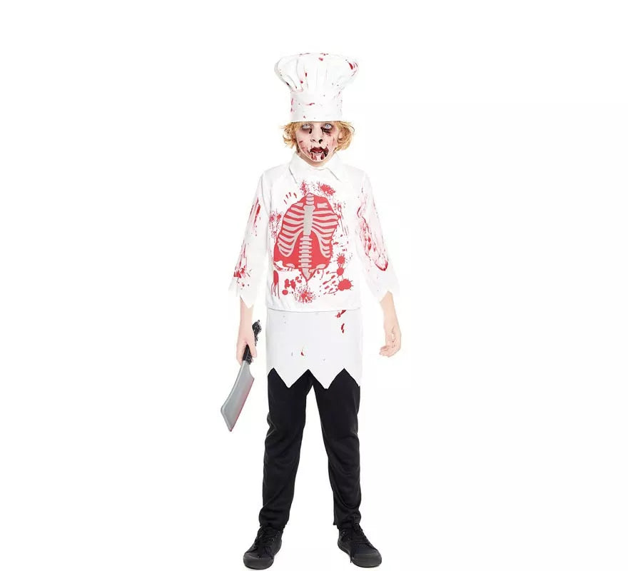 Translation missing: es.Disfraz de Zombie Cocinero para niño