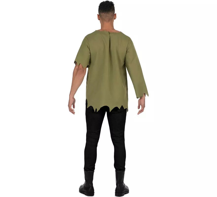 Translation missing: es.Disfraz de Zombie verde infectado para hombre