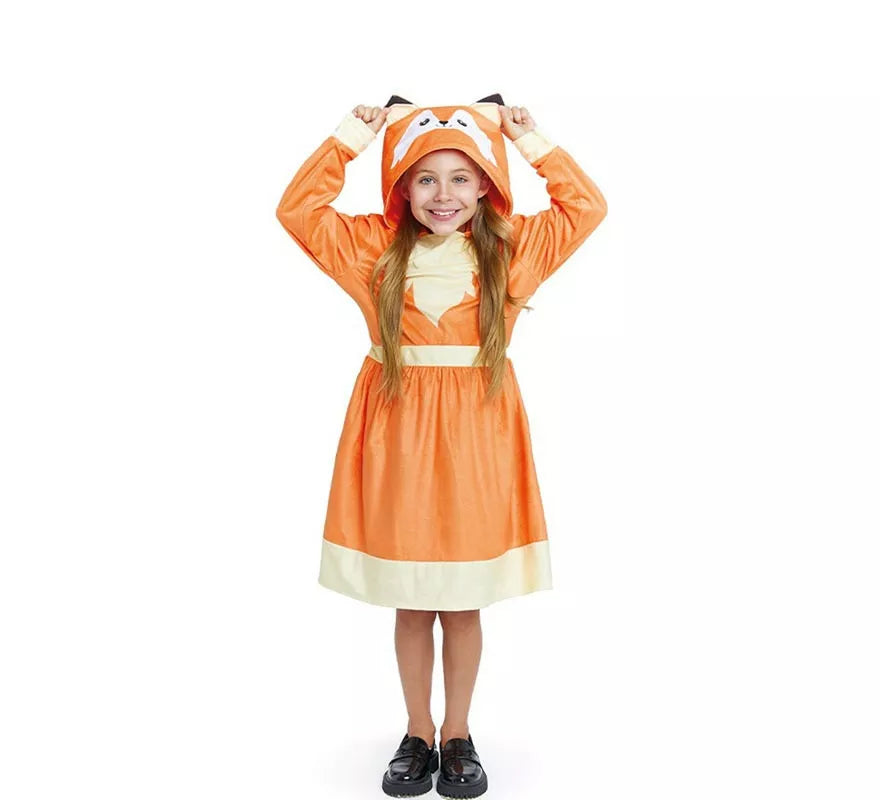 Translation missing: es.Disfraz de Zorrito en vestido con capucha para niña y adolescente