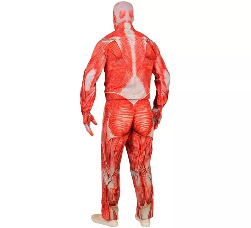 Translation missing: es.Disfraz Express de Anatómico con Músculos para hombre