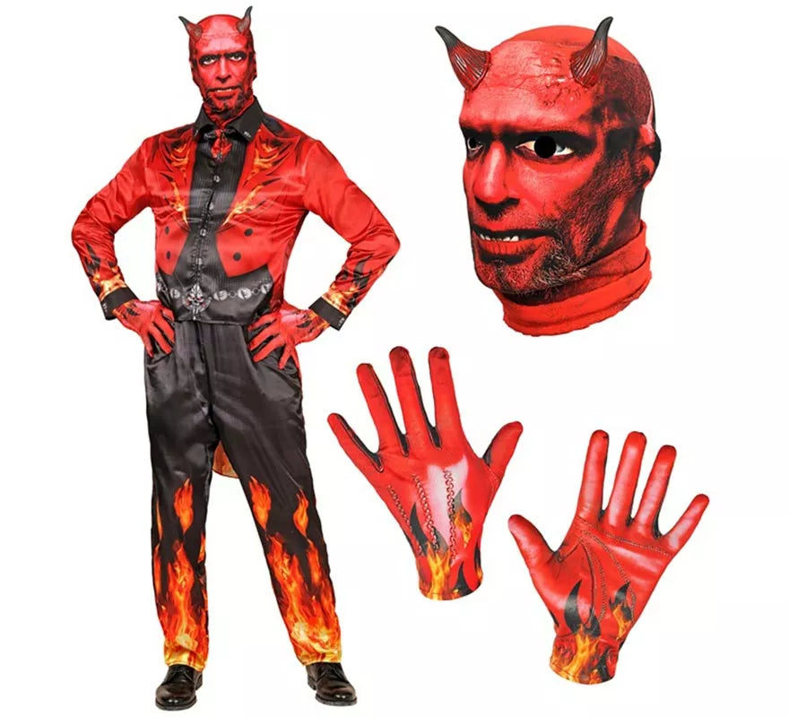 Translation missing: es.Disfraz Express de Diablo para hombre