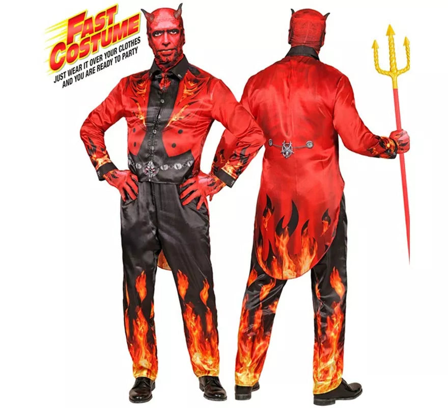 Translation missing: es.Disfraz Express de Diablo para hombre