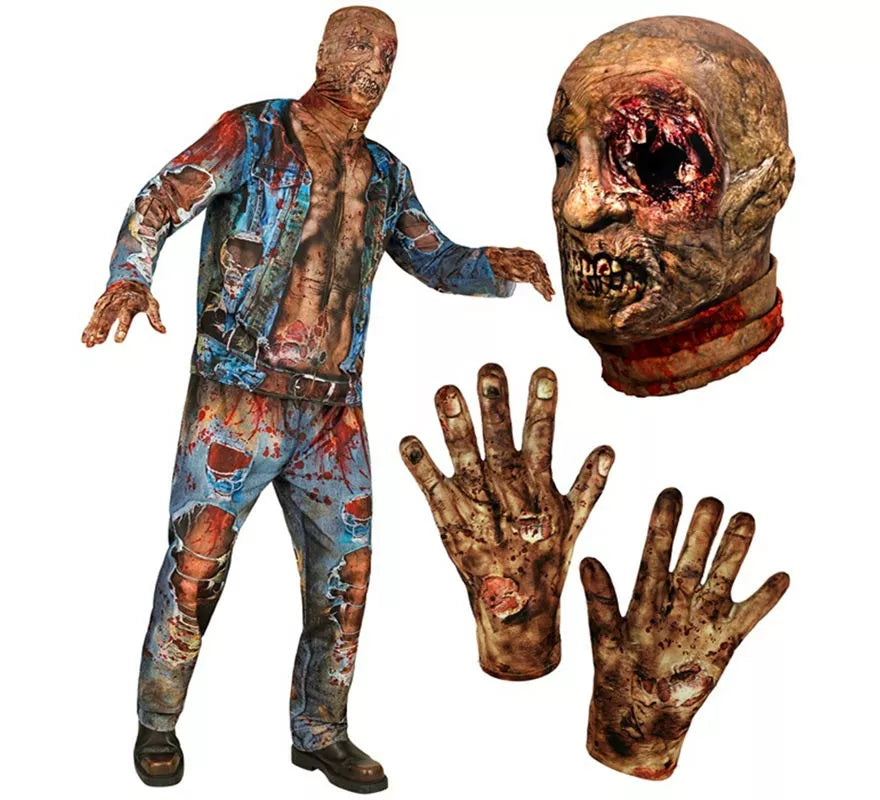 Translation missing: es.Disfraz Express de Zombie para hombre