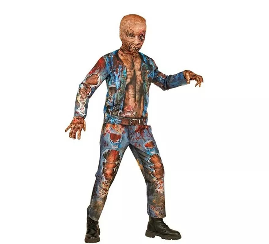 Translation missing: es.Disfraz Express de Zombie para niño