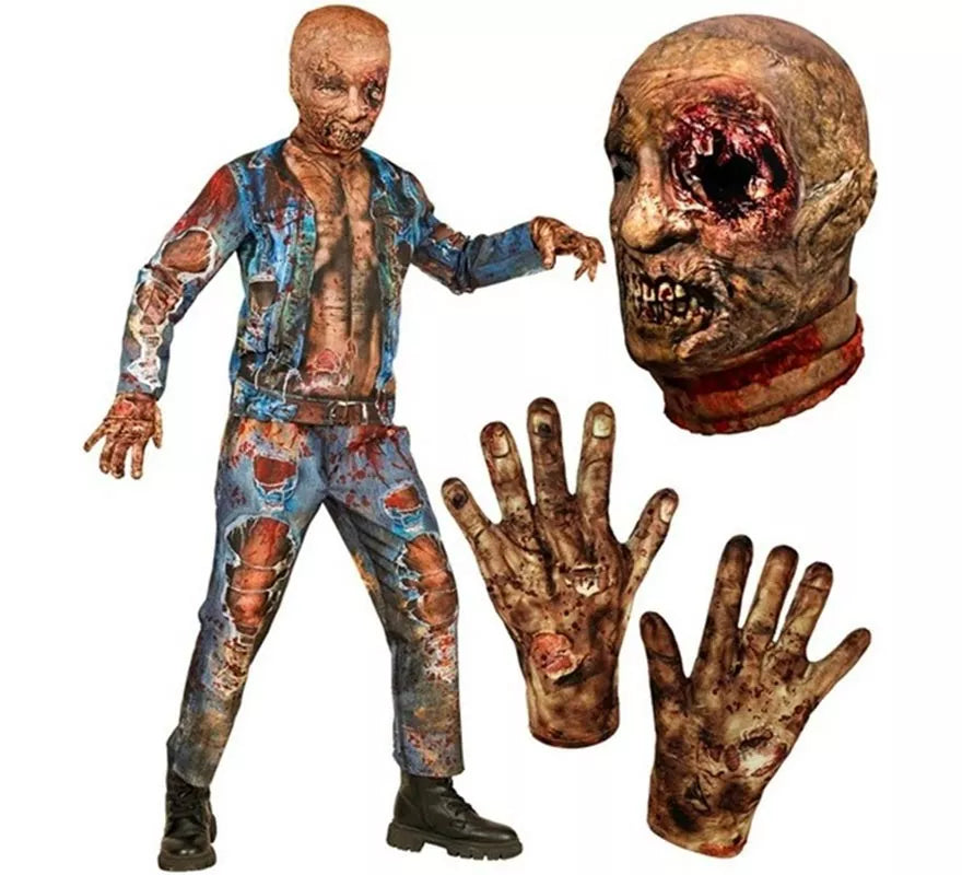 Translation missing: es.Disfraz Express de Zombie para niño