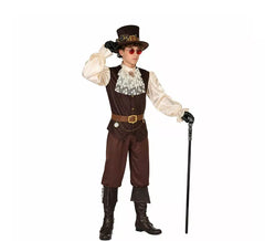 Disfraz Marrón Steampunk para hombre