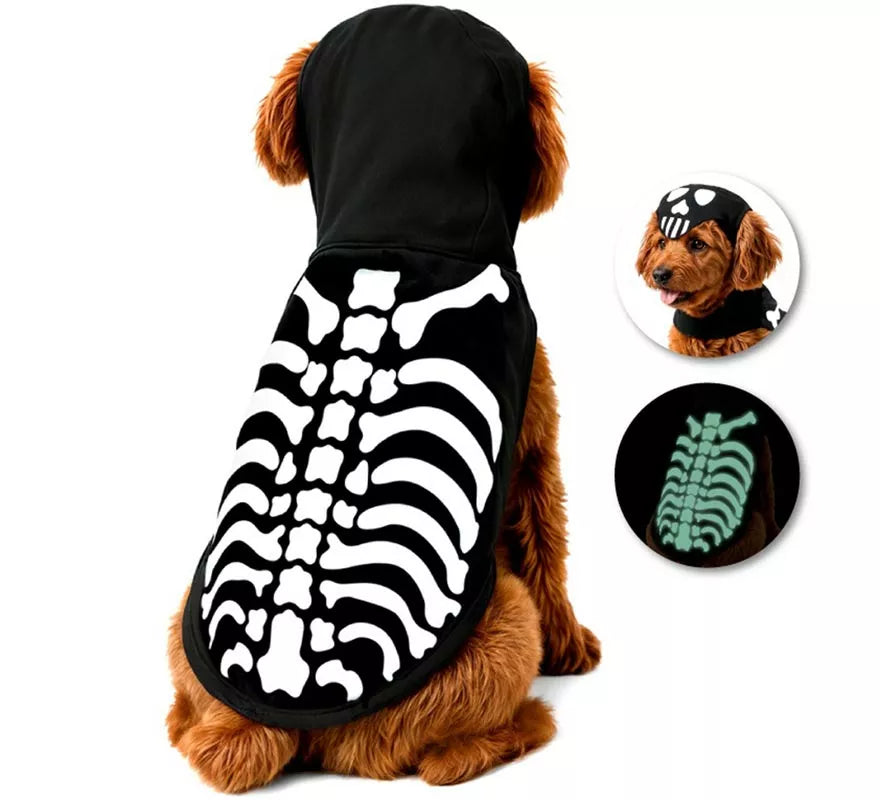 Translation missing: es.Disfraz Mascota Esqueleto Fluorescente