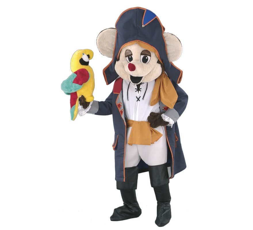 Translation missing: es.Disfraz Mascota Ratón Pirata para adultos