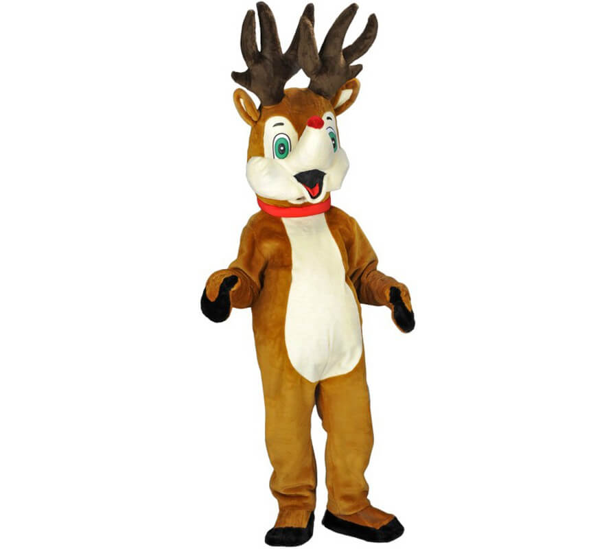 Translation missing: es.Disfraz Mascota Reno Rudolph para adultos