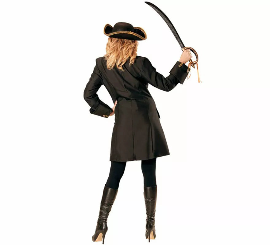 Translation missing: es.Disfraz o Abrigo de Capitana Pirata para mujer