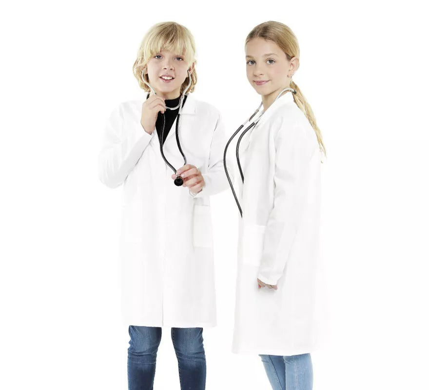 Translation missing: es.Disfraz o Bata Blanca de Médico o Laboratorio para niños