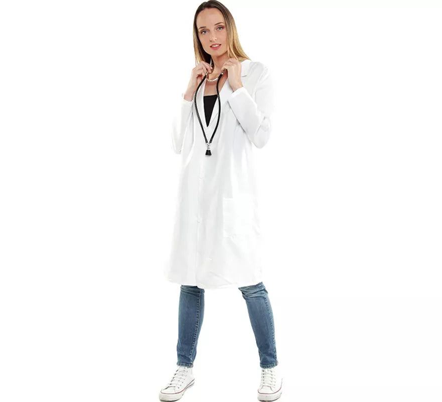 Translation missing: es.Disfraz o Bata Blanca de Médico para adulto