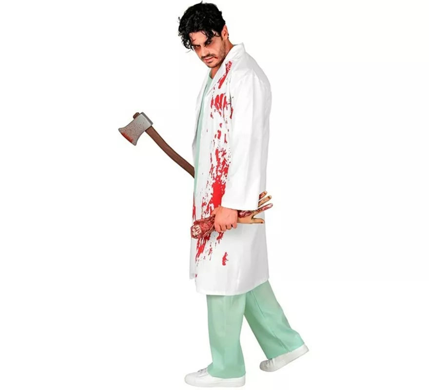 Translation missing: es.Disfraz o Bata de Médico Ensangrentada para adultos
