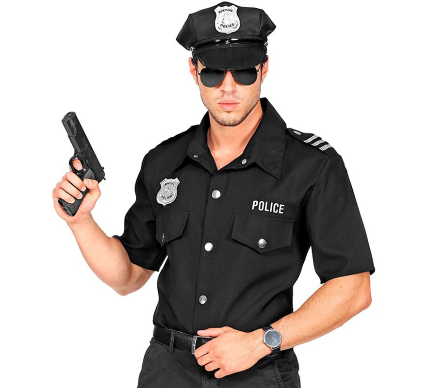 Translation missing: es.Disfraz o Camisa de Oficial de Policía para hombre