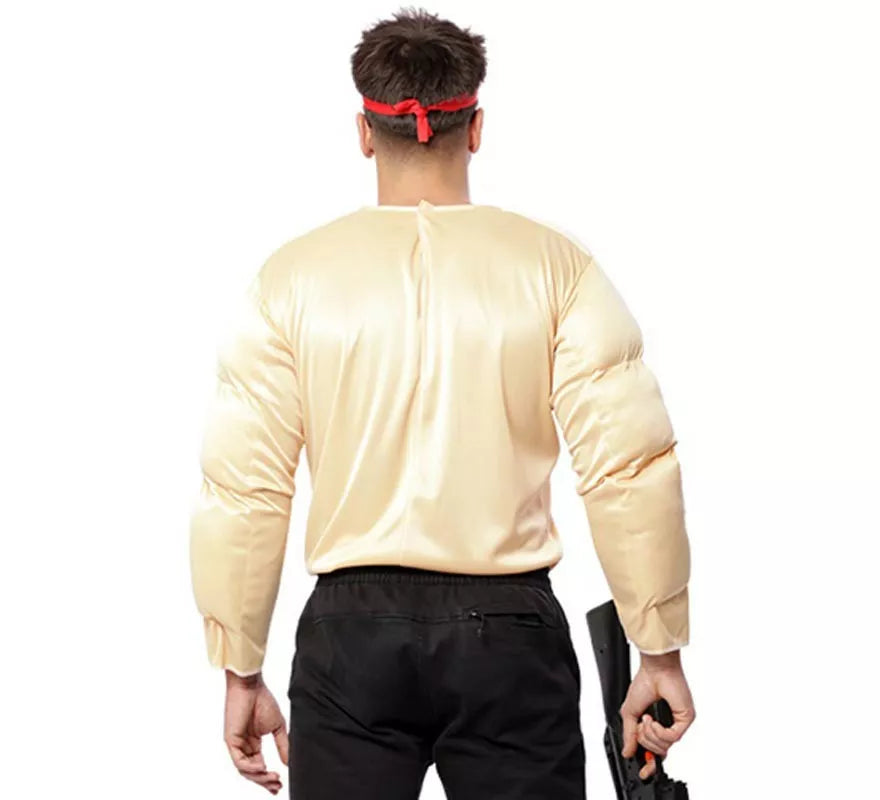 Translation missing: es.Disfraz o Camiseta con Músculos de Forzudo para hombre
