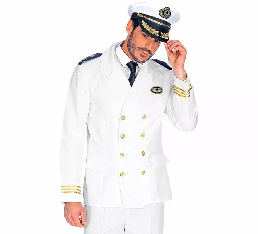 Translation missing: es.Disfraz o Chaqueta de Capitán de Barco para hombre
