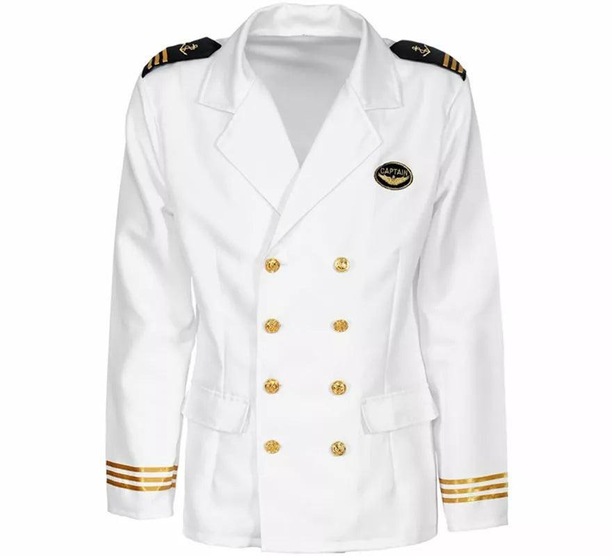 Translation missing: es.Disfraz o Chaqueta de Capitán de Barco para hombre