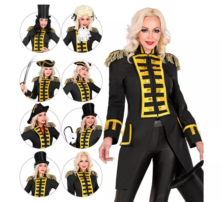 Translation missing: es.Disfraz o Chaqueta de Frac Black Parade para mujer