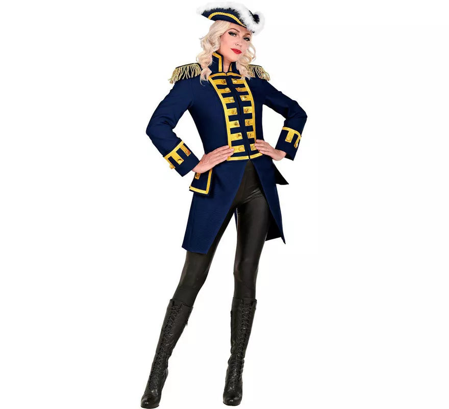 Translation missing: es.Disfraz o Chaqueta de Frac Blue Parade para mujer