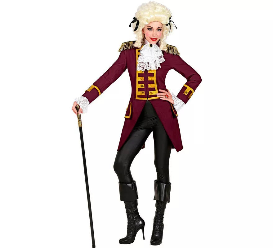 Translation missing: es.Disfraz o Chaqueta de Frac Burgundy Parade para mujer