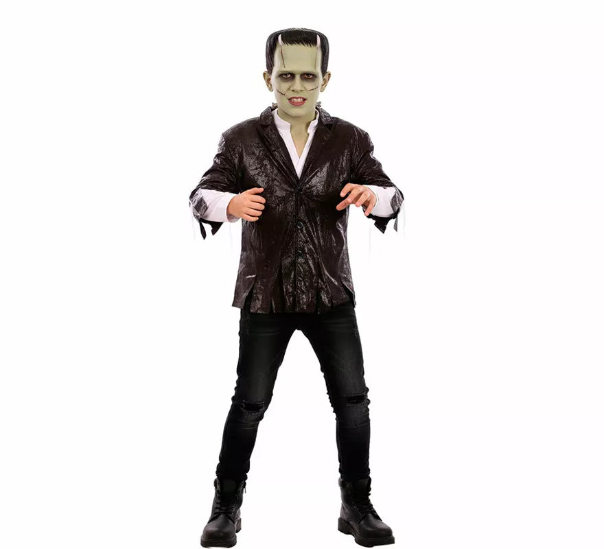 Disfraz o Chaqueta de Frankenstein para niño