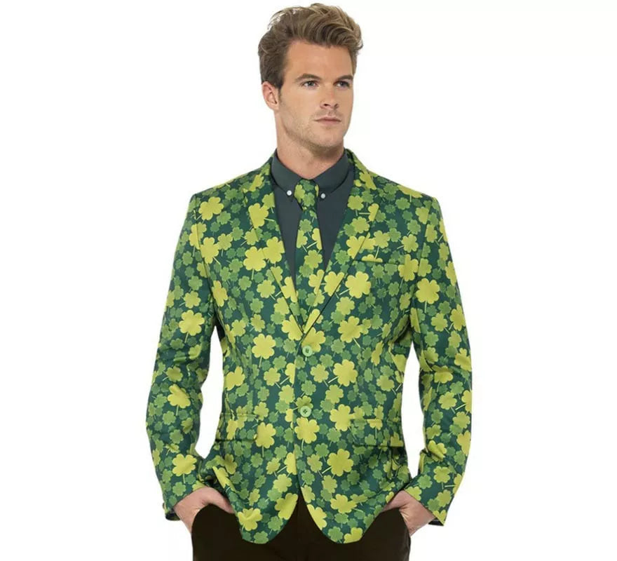 Translation missing: es.Disfraz o Chaqueta de Tréboles para hombre