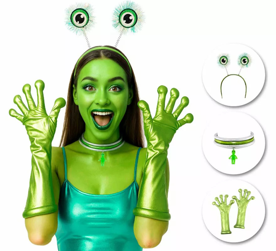 Translation missing: es.Disfraz o Kit de Extraterrestre para adultos
