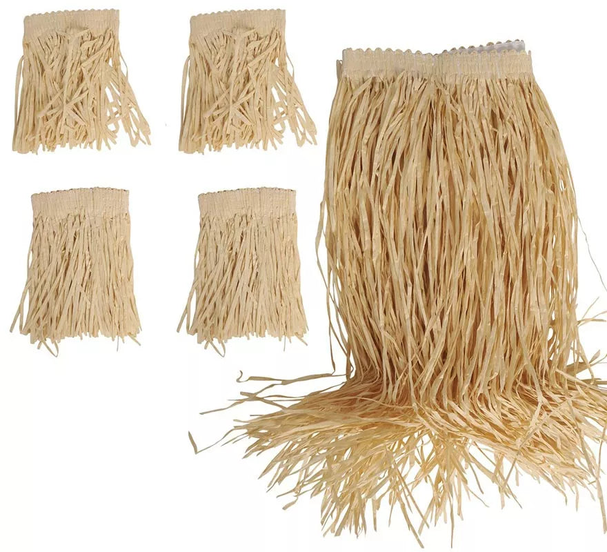 Translation missing: es.Disfraz o Kit de Hawaiano o Polinesio: Brazalete, Falda y Espinilleras
