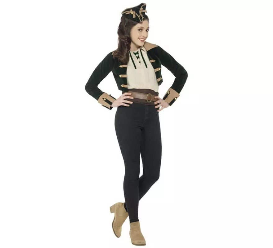 Translation missing: es.Disfraz o Kit de Pirata Vintage sin pantalones para mujer