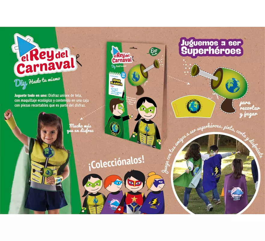 Translation missing: es.Disfraz o Kit DIY Hazlo tú mismo de Super Planeta para niños