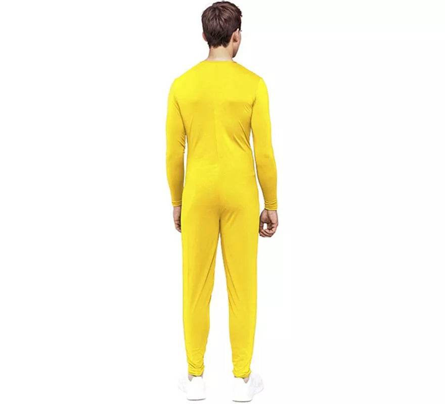 Translation missing: es.Disfraz o Mono amarillo cierre frontal para adulto