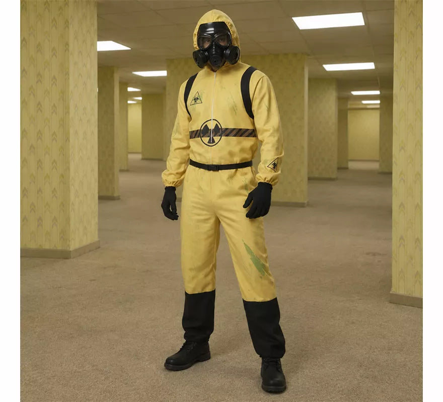 Disfraz o Mono Radiactivo Backrooms para hombre