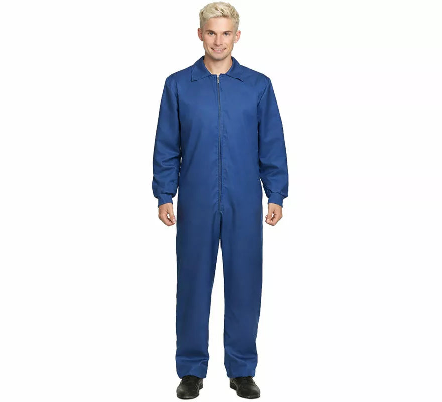 Translation missing: es.Disfraz o Mono trabajador azul marino para hombre