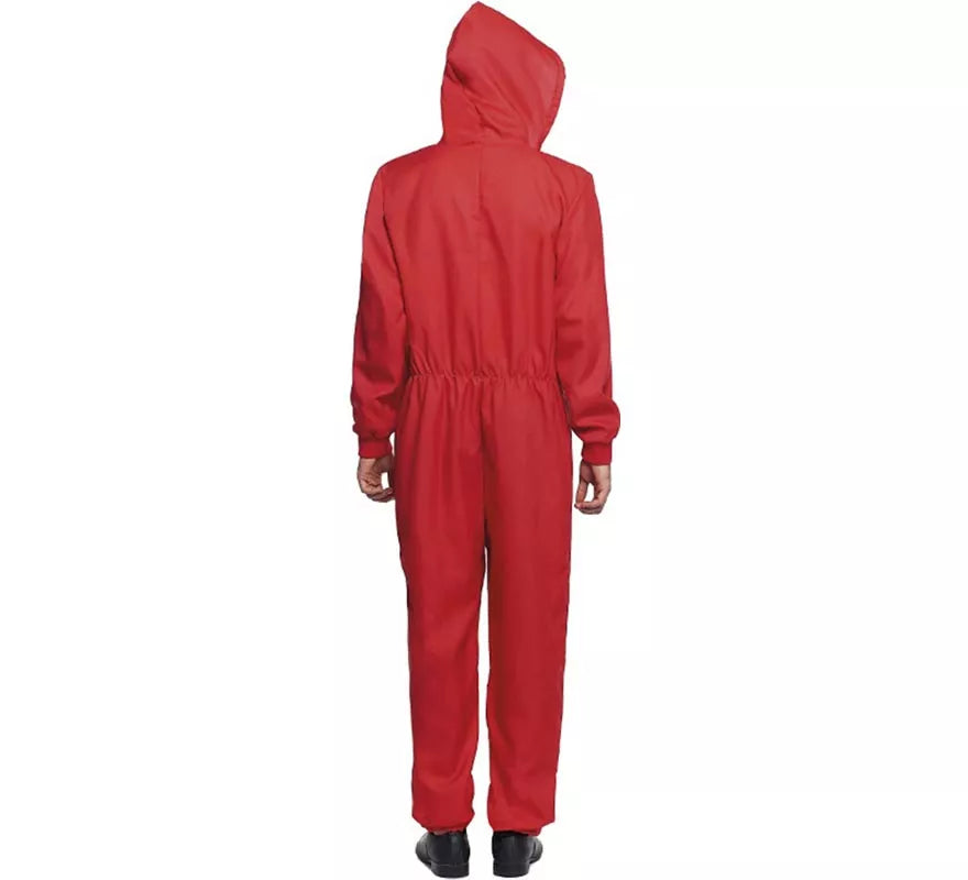 Translation missing: es.Disfraz o Mono trabajador rojo para hombre
