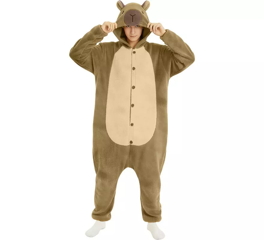 Translation missing: es.Disfraz o Pijama de Capibara para hombre