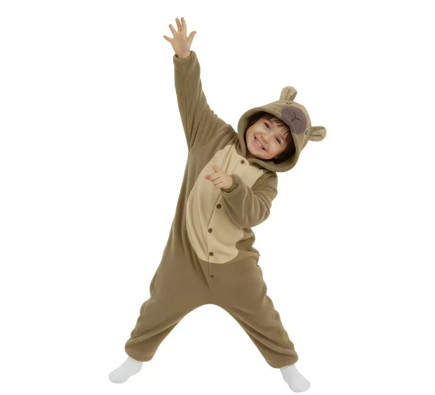 Translation missing: es.Disfraz o Pijama de Capibara para niños