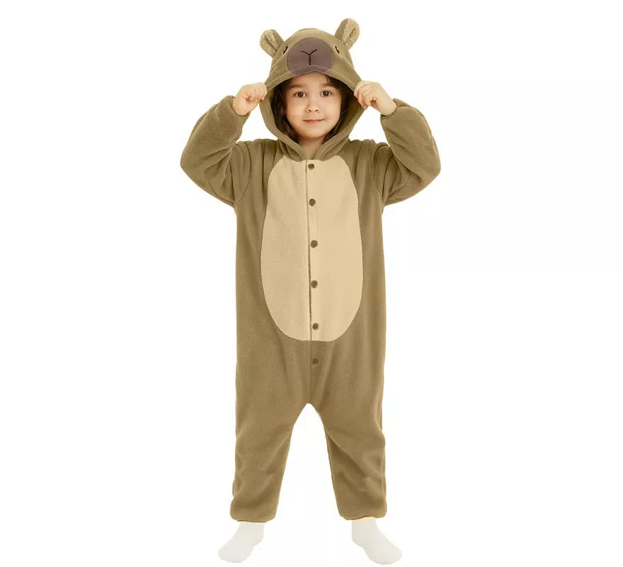 Translation missing: es.Disfraz o Pijama de Capibara para niños
