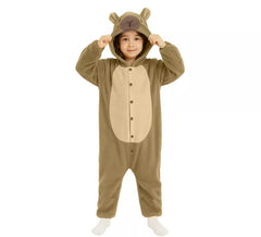 Disfraz o Pijama de Capibara para niños