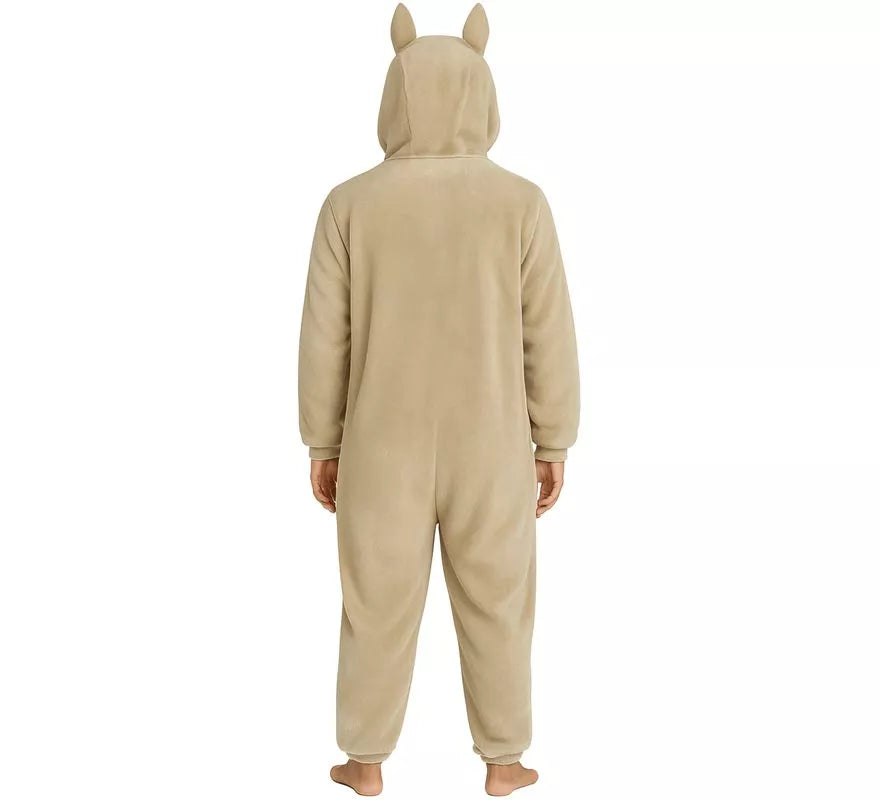 Translation missing: es.Disfraz o Pijama de Monstruo Lulú beige para mujer